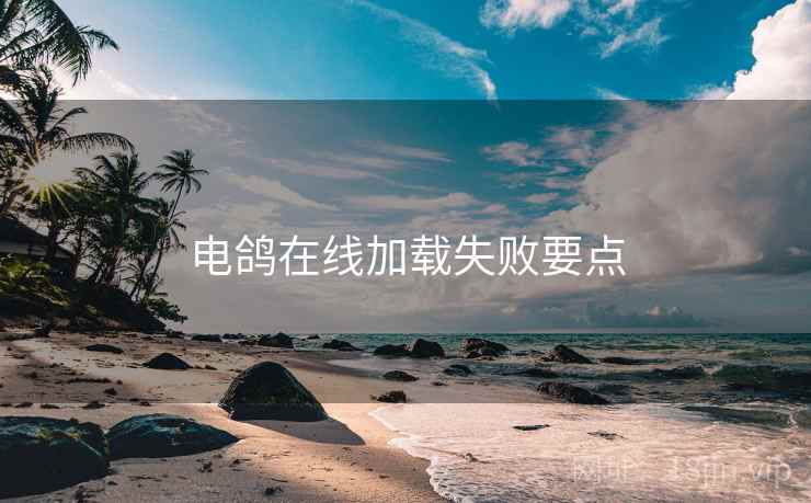 电鸽在线加载失败要点  第2张