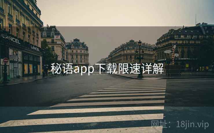 秘语app下载限速详解  第2张