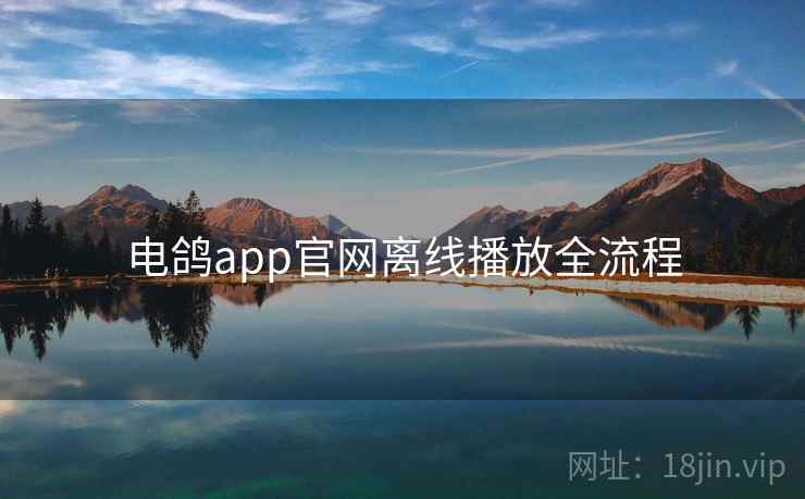 电鸽app官网离线播放全流程  第2张